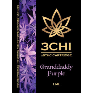 3 Chi Delta8 Disposable Granddaddy Purple