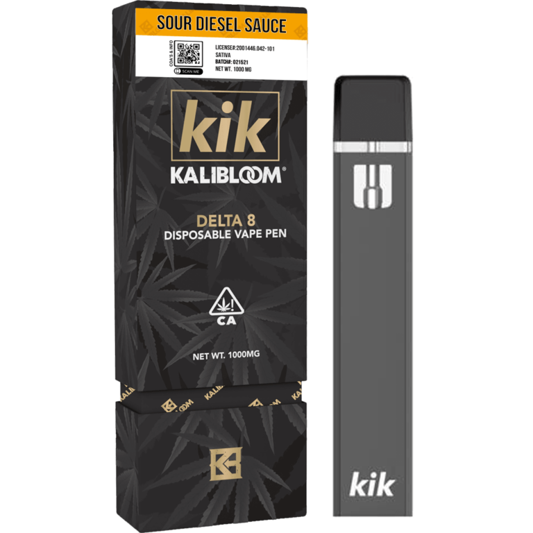Kik Delta 8 Disposable Sour Diesel Sauce