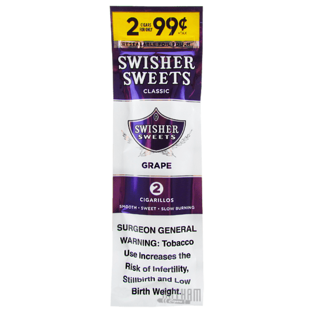 Swisher Sweet Grape Atmos Smoke