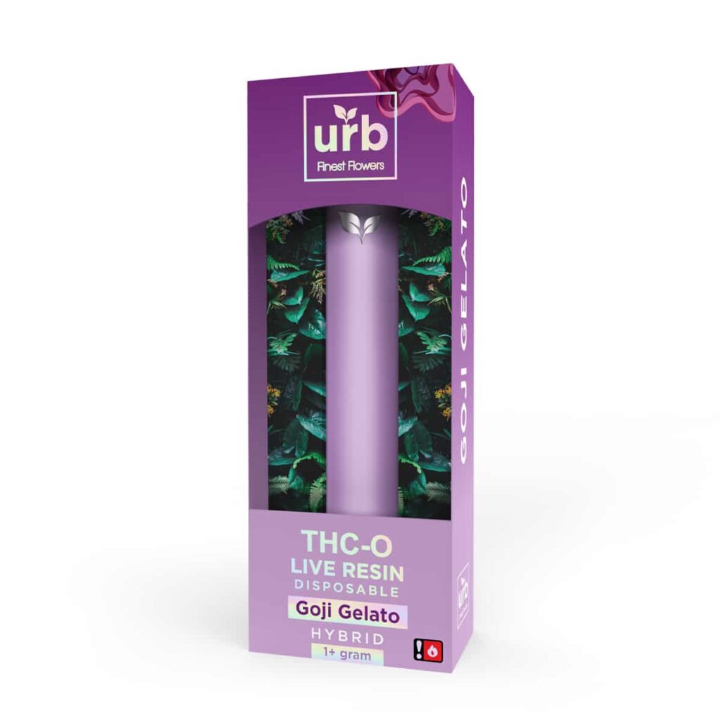 Urb Disposable Live Resin Goji Gelato