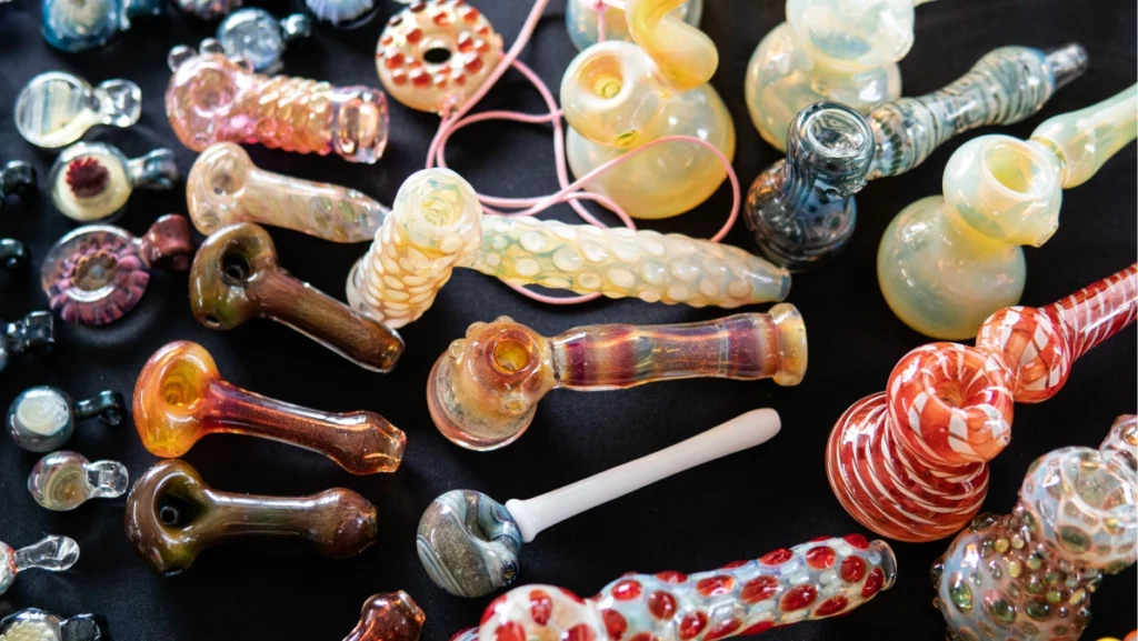 Design accessories for smoking marijuana.